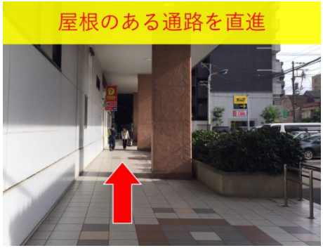 西口　マップ